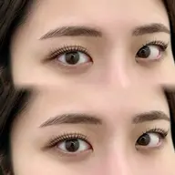 美眉スタイリング[wax/メイク込]+まつげパーマ[コーティング剤付]