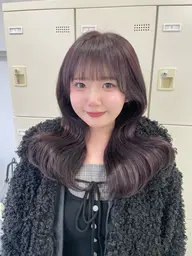 ブリーチなしダブルカラーでできる透明感color *♡