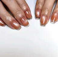 【オフなし】✨先端クリアフレンチネイル✨(チップ長さだし)