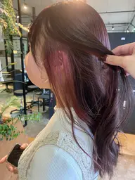 earring color👱🏼‍♀️➕treatment🧴