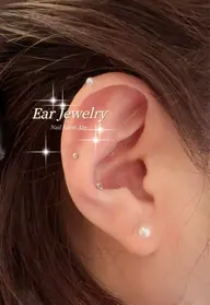 minimo限定お試し価格☆耳つぼジュエリー片耳3粒ずつ(両耳で6粒)