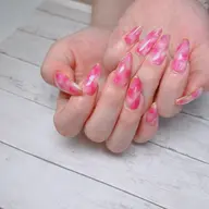 🦋マーブルネイル