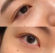 まつ毛パーマ上下