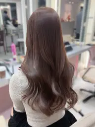 𓊆 ✨シャンプーブロー代込み✨ 𓊇ケアカラー+4step Aujua treatment 🫧✨