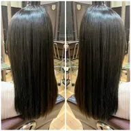 【韓国風🇰🇷艶黒髪✨】No黒染め❣️ナチュラル暗髪髪質改善アワンカラー🧡就活、就職にも最適🌸