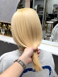 ブリーチ+カラー