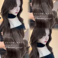 【オススメメニュー🌸】1ブリーチ+1カラー🩵orブリーチ無しダブルカラー🩶