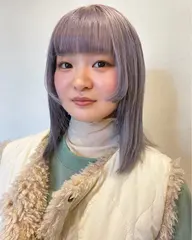 《人気メンテナンス🌷》💟前髪カット＋うる艶カラー