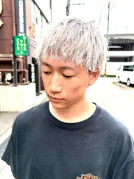 🔻メンズ　ダブルカラー　×  トリートメント