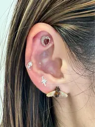 耳つぼジュエリー/耳ツボジュエリー💎両耳10粒まで