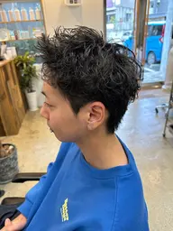 スパイキーパーマ