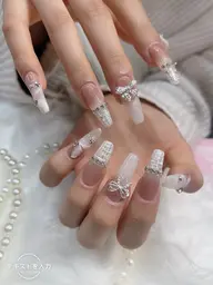 チップ長さ出し10本+デザイン