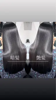 平日10時~18時限定‼️🌈透明感カラー🌈＋カット＋ミルボン2stepトリートメント🫧＋ヘッドスパ🛁