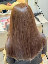 カット+フル高濃度酵素カラー+髪質改善トリートメント 【髪質改善/縮毛矯正/白髪染め/静岡駅】