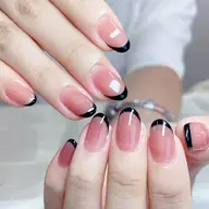 💓ハンド・ガラスフレンチ・ミラーフレンチ・パーツ2個無料💓