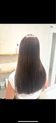 【ミニモ限定price】✨Premium艶髪ストレート(縮毛矯正)+カラー+カット+トリートメント+MB🫧🩵