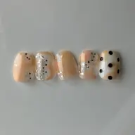 【50%off】10本アートデザインネイル