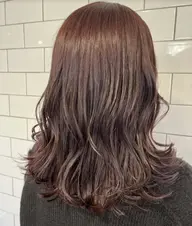 【カット＋低アルカリカラー】＋【うるおいトリートメント☆】【白髪染めも対応☆】