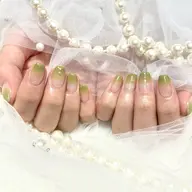 🔰口コミ記入必須【Jr．】HAND🍒オフあり🍒カラーグラデーション(ナチュラルカラー)クリアベース