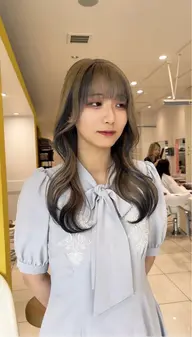 【インナーカラー】カット+TOKIOケアカラー+インナーブリーチ