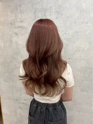 【🌻平日限定クーポン🌻】透明感艶カラー＋うる艶3stepディープレイヤートリートメント🫧