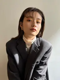 【ブリーチ使いたくない方必見！】カット+ブリーチ無しダブルカラー＋オーダーメイドAujuaトリートメント