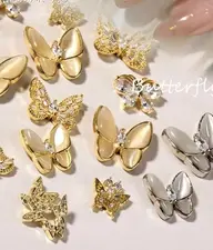 【Hand★長さだし】ワンカラーorラメグラデー★トレンドパーツ2個付き¥9980 。初回ジェルOFF無料🎶