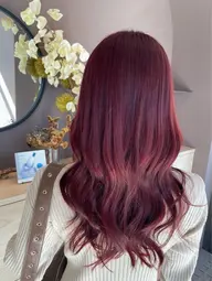 ブリーチなしダブルカラー＋カット＋髪質改善TR🫧ྀི