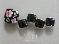 オフあり【パラジェル】フット定額アートコース🌿