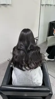 【カラーモデル様限定💟✨】人気no.1👑💖透明感艶カラー+高保湿トリートメント🫧