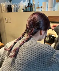 【❤️編みおろし❤️】ヘアアレンジ🧵✨