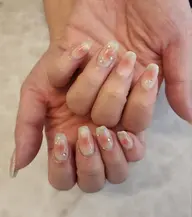 【Jrネイリスト】(オフなし)チーク×マグネット🧼甘くなりすぎない🧼自爪に優しいノンサンディングベース使用