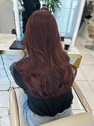 透明感カラー🧚+リペアトリートメント