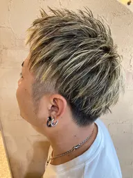 【💈ハイセンスカラー✨】カラー+メンズデザインカット
