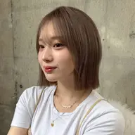 ・《ミニモ学割》‬‪‪  ☺︎‬‪‪U22 学生の方限定メニュー👌🏻 ̖́-︎学割カット＋透明感ベージュカラー🌟