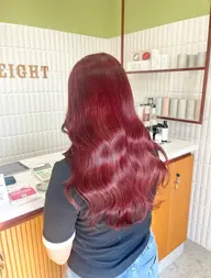 【透明感カラー】ブリーチなしのダブルカラー+ツヤトリートメント