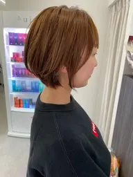 【新規限定20%off】似合わせショートカット+ケアカラー+トリートメント🔥お持ち帰りtrack balm付き🔥