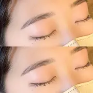 ✔️部分的な濃さが気になる方♡アイブロウスタイリング♡（ワックス＋カット＋間引き）お仕上げメイク付き♡