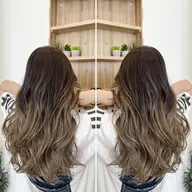 ✂️期間限定✂️《特別プライス》外国人風バレイヤージュorエアタッチ＋艶カラー＋tokioTR《学生割−¥1000円》