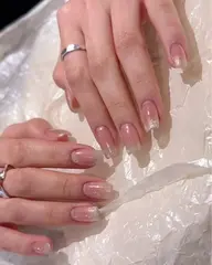 【チップジェルスカルプ長さだし】マグネットグラデーション(メンズ予約可)￥10980