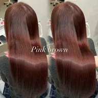 [💓とにかく＂ケア＂に特化したい方💓]ケアカラー+3stepダメージケアトリートメント💗ロング料金無し