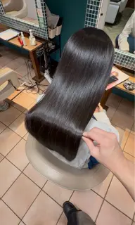 【🌸髪質改善トリートメント+カット🌸】✨️ストレート後のアフターケアにオススメ✨️話題の艶髪に✨