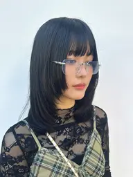 【🇰🇷イメージチェンジ🇰🇷】韓国顔周りカット＋前髪カット+2STEPトリートメント