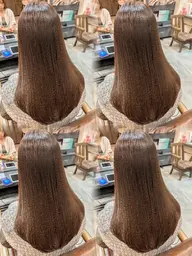 カット＋アルカリ酸熱トリートメント