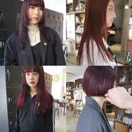 ブリーチなし暖色カラー＋クイックケアトリートメント