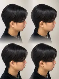 【メンズ限定】メンズカット+ストレートパーマ ¥8000