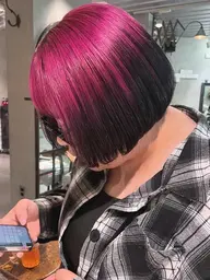 ♡⃛ 2･3回目限定 ♡⃛ ⌇🍼グラデーションカラー🍼⌇カット + ケアブリーチ + カラー + トリートメント