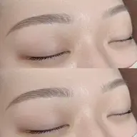 眉WAX(間引き、カット、メイク付き)🫧
