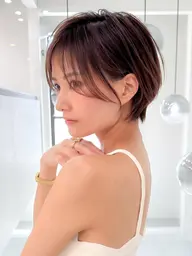 🔴人気No.1【大人美人ショート】&【低ダメージのケアカラー】&【3step高保湿スチームTR】