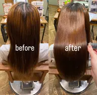 【あなた史上最高の髪質へ】✂️カット × 髪質改善縮毛矯正✨￥24,000~  ※ロング料金あり